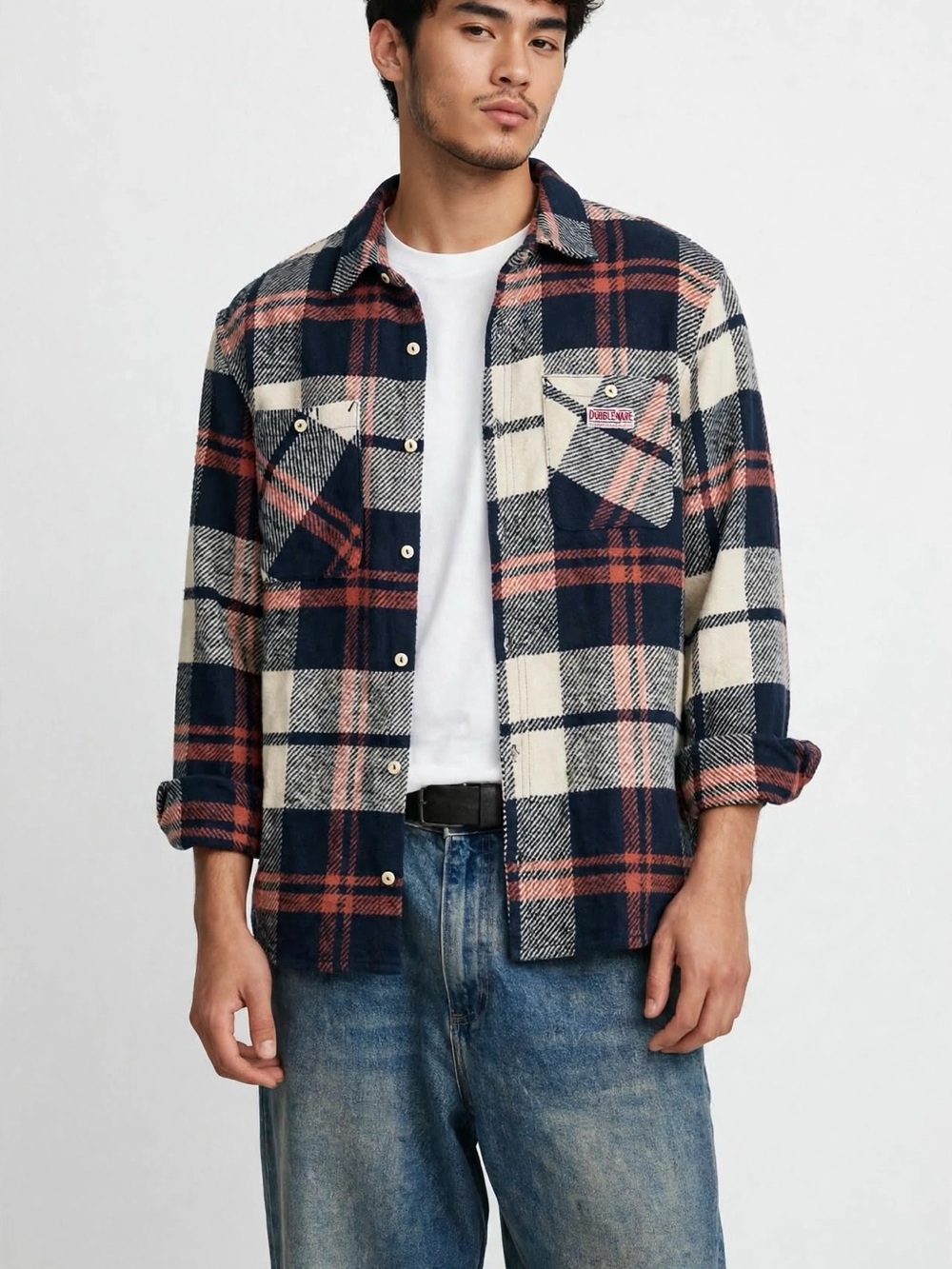 Dubbleware Heritage Check Workshirt Men's Plaid Shirt XXl